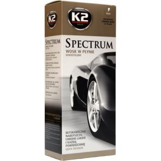 K2 Premium Sprühwachs, Set: Spectrum Sprühflasche 700ml + Mikrofasertuch 40x40cm