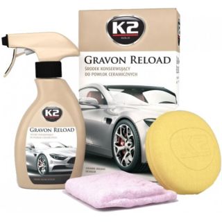 K2 Gravon Reload Set, Pflegemittel für Keramik- & Quartzbeschichtungen, 250ml