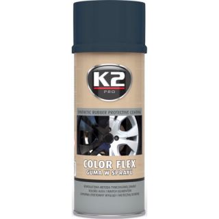 K2 Color flex, Spr&uuml;hfolie, Spr&uuml;hgummi, karbonschwarz, 400ml