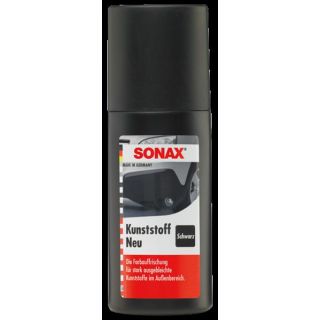SONAX Kunststoff-Neu Farbauffrischer schwarz 100ml