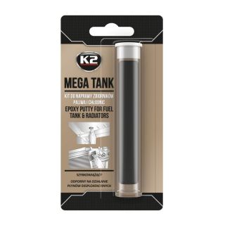 K2 Mega Tank 2 K Epoxidknetmasse für Kraftstoff-Tank, Reparatur Knetmasse,Stahlplastilin, 28g